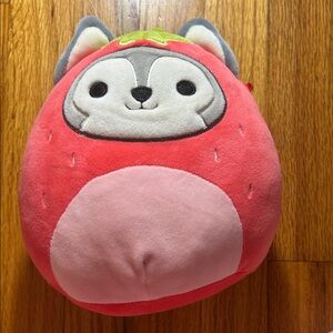 Squishmallows Strawberry Red and Pink Plush